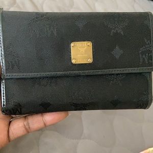 AUTHENTIC MCM monogram WALLET.